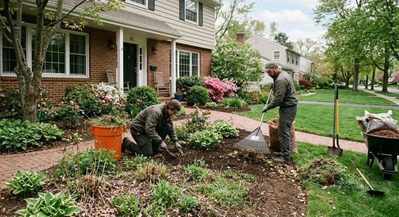 Flower Bed Mulching in Honolulu, HI