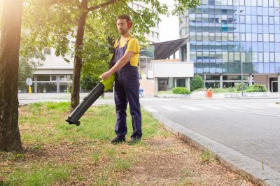 Remove Leaves from Commercial Properties!